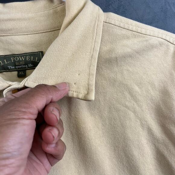 J.L. Powell Brushed Flannel Shirt Performance Long Sleeve Sporting XL Soft - Picture 8 of 11